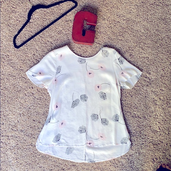 Short sleeved work blouse - Picture 1 of 5